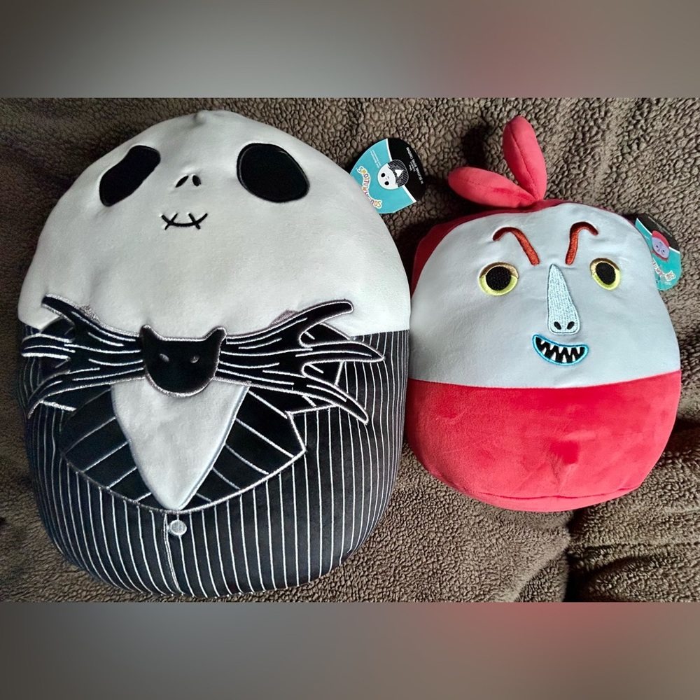 Squishmallows NWT Nightmare Before Christmas